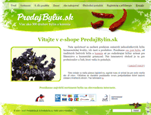 Tablet Screenshot of predajbylin.sk